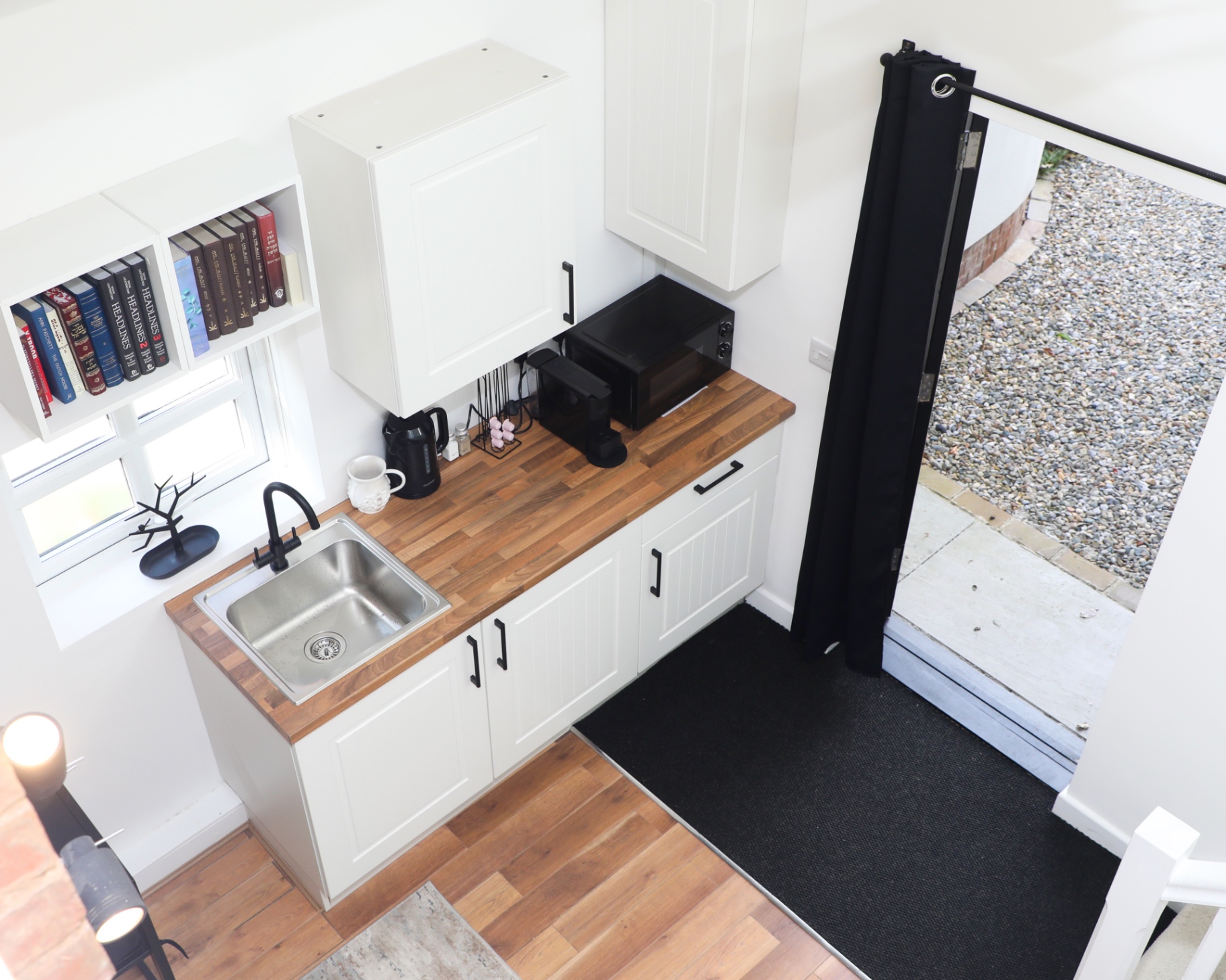 Bright kitchenette at Broughton Park Hideaway